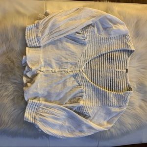 SOLD White Free People Shirt